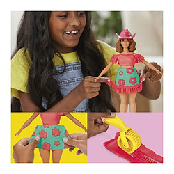 Play-doh coffret pâte à modeler Barbie - Rose pas cher