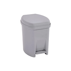 POUBELLE SDB A PEDALE 6L GRISBETON EDA - 10181 G.BT