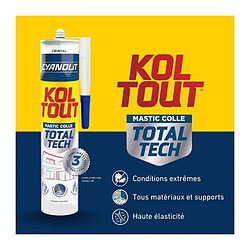 Avis Cyanolit Colle MS polymère cartouche - Transparent