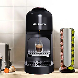 Machine à café à capsules 20bars compatible nespresso noir - AMN230N - ARTHUR MARTIN pas cher