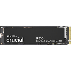 CRUCIAL P510 1TB PCIe Gen5 NVMe 2280 M.2 SSD (Tray)