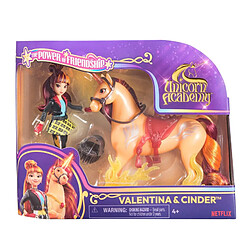 Ss Marque Coffret Poupée et Licorne L’Ecole des Licornes Valentina et Cinder Unicorn Academy