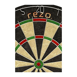 Jeu de fléchettes - VADER PRO - Set cible et 6 fléchettes inclus - Fibres de sisal - REZO