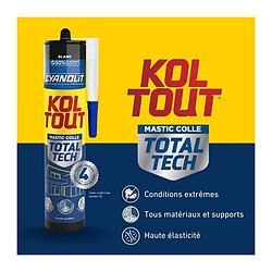 Avis Cyanolit Colle fixation étanchéité cartouche - Blanc