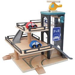 Garage et 3 véhicules bois FIRST LEARNING A2502242