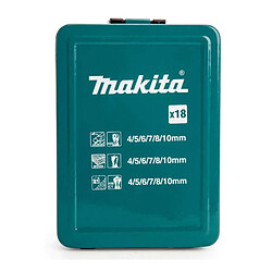 Avis Makita Coffret forets mixtes perceuse - 18 pièces