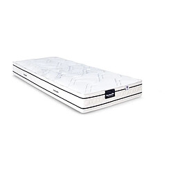 Matelas 140x190 marque DUNLOPILLO - Hauteur 20 cm Ressorts ensachés - Dunloflex - 5 zone...