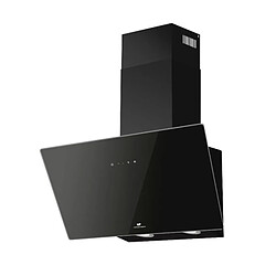 Hotte décorative inclinée - CONTINENTAL EDISON - CEHDI60B - A +++ - L60 cm - Noir