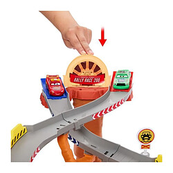 Cars Piste de course Rescue Road - Multicolore pas cher