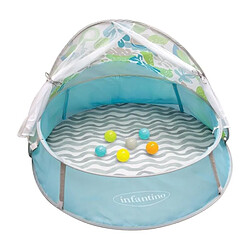 Infantino Aire de jeu évolutive à balles 3 en 1 avec canopy anti UV et
