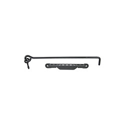 Afbat Crochet contrevent pour volet - Noir