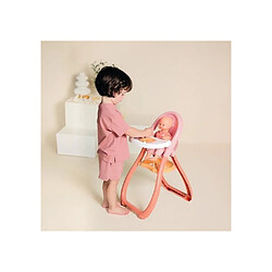 Smoby Chaise haute pour poupée - Rose