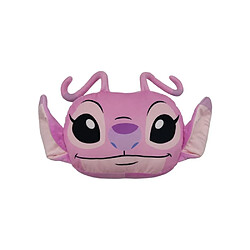 Coussin cocooning 3D - LILO & STITCH - Angel - Microfibre - 30 cm
