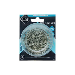 EPINGLES FINES ACIER X750 STYLE COUTURE - 580081
