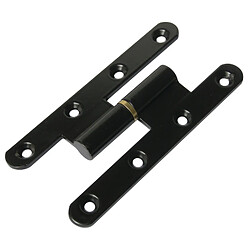 Paumelle renforcée à nœud arasé 140x70mm gauche bout rond FAURE ET FILS FO1407PRGJ