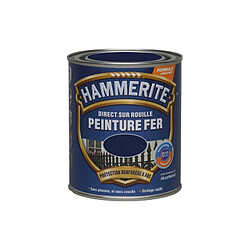 HAMMERITE FER MARTELE 0.75L BLEU NUIT HAMMERITE - 5093390