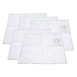 Lot de 5 sacs tissu avec fermeture pour aspirateurs MAKITA VC3210 et VC3211
