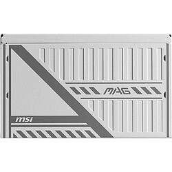 Alimentation MSI MAG A650BNL blanche (306-7ZPAX27-HH9)