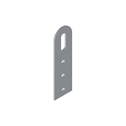 Attache universel à bout carré 60x20mm épaisseur 1mm MONIN 513930