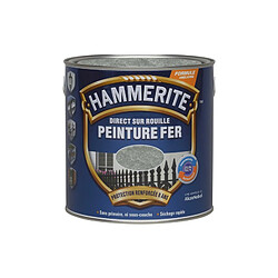 HAMMERITE FER MARTELE 0.25L GRIS ARGEN HAMMERITE - 5093583