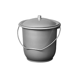 SEAU HYGIENIQUE MODELE ENFANT COUVERCL ALUMINIUM ET PLASTIQ - SHPM