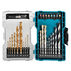 Makita Coffret embouts et forets - 27 pièces