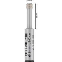 Bosch Foret diamant carrelage - 8 mm
