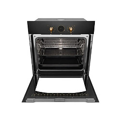 Four multifonction - Catalyse - AMICA - ED17319B RETRO - Noir - 59,5 x 59,5 x 57 cm pas cher