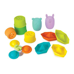 Infantino Coffret bain éveil bébé - Bleu