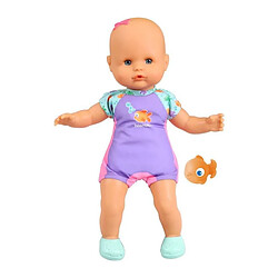 GP TOYS Poupon et son poisson - GPTOYS - NENUCO - Mon premier bain - NFN88 - 35 cm - Des 10 mois