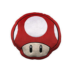 Ss Marque Coussin 3D - MARIO BROS - Champignon - Microfibre - 40 cm