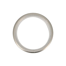 Mobois Anneaux de tringle à rideau - Gris chrome mat