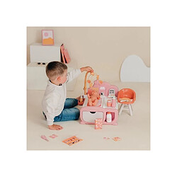 Smoby Nurserie cocoon 3 en 1 poupée - Rose