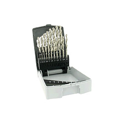 Tivoly Coffret forets métal HSS - 19 pièces