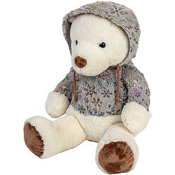 Peluche Ours avec capuche 33 cm A2502244