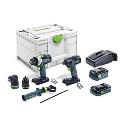 Set de vissage TID 18 5,0 4,0 Set TPC 18 4 FESTOOL 577654