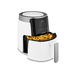 Friteuse a air chaud - MEDION - MD13030 - Digitale - Airfryer - 1500 watts - Minuterie 60 min - Jusqu'a 200°C - 4,7 L - Blanc