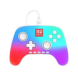 PowerA Manette de jeu - Nintendo Switch 2 - Lumectra - Filaire - Blanc - Power A