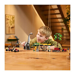 Lego Jurassic World La poursuite du vélociraptor et du titanosaure pas cher