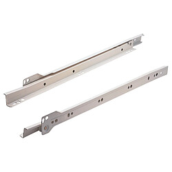 Ss Marque Coulisse à galets sortie simple de longueur 500 mm crème 20 kg LMC COUGS450BC