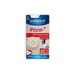 Ruban adhésif - CYANOLIT - Ruban silicone - Auto-fusionnant - Étanche - Résistant aux températures extremes