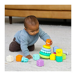 Infantino Jouet sensoriel empilable 20 pièces - Multicolore