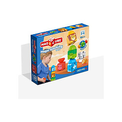 Blocs magnétiques - GEOMAG - Safari - 10 pieces - Éducatif - Plastique recyclé - Des 12 mois