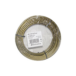 CABLE H03VVH2F 2X0.75 10M V/OR COURONN ELECTRALINE - 60113025N