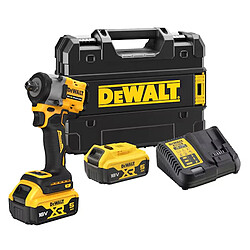 Boulonneuse à chocs compacte ½'' 406Nm 18V DEWALT DCF922P2T-QW avec coffret et 2 batteries 5,0 Ah