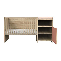 Acheter Lit combiné - 120 x 60 cm - Evolutif en 90 x 190 cm - CHARLIE - SAUTHON - Terracotta