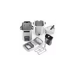 Friteuse - DELONGHI - FZ44851 - Inox - 5 L - 3200 W - 29,3 x 41,7 x 23,2 cm