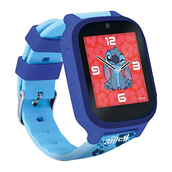 Lisciani Giochi Montre Éducative - HI TECH - STITCH - Cadrans personnalisables, 5 Jeux interactifs