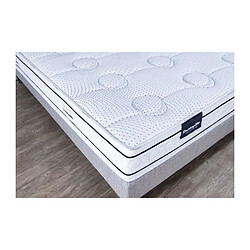 DUNLOPILLO LAVANDE Matelas 90 x 190 - Ep. 21 cm - Latex naturel - Équilibré - Fabriqué en France
