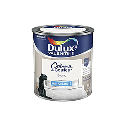 VALENTINE CREME COUL.MAT 0.5L BLANC DULUX VALENTINE - 5581910